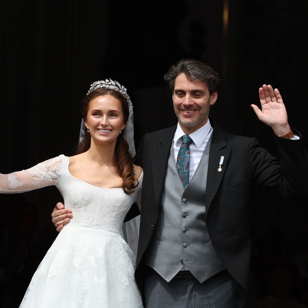 Prince Ludwig's bride Sophie's second wedding dress is surprisingly rebellious