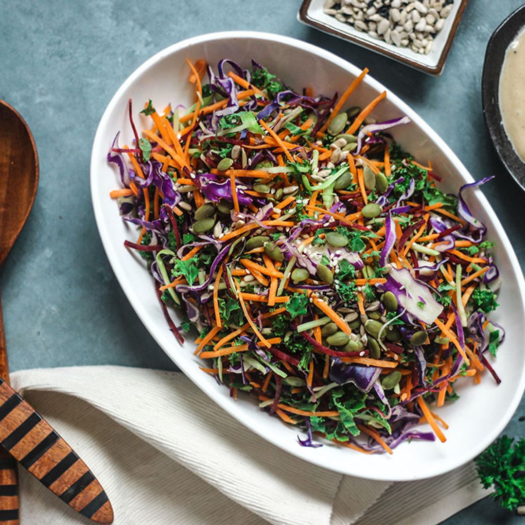 A Vegan coleslaw recipe that will blow your mind - it even includes Vegan mayonnasie