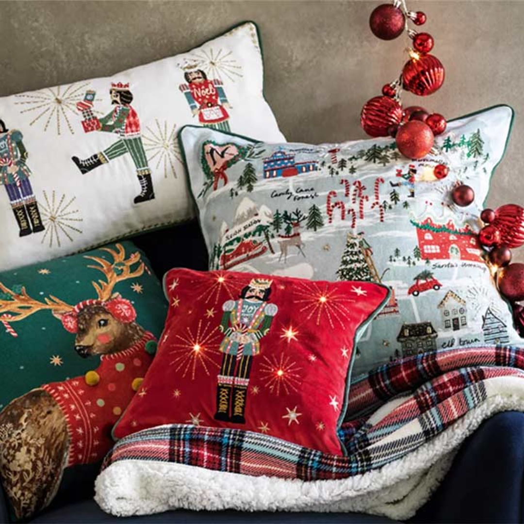 11 Christmas cushions for a cosy and festive home this holiday season
