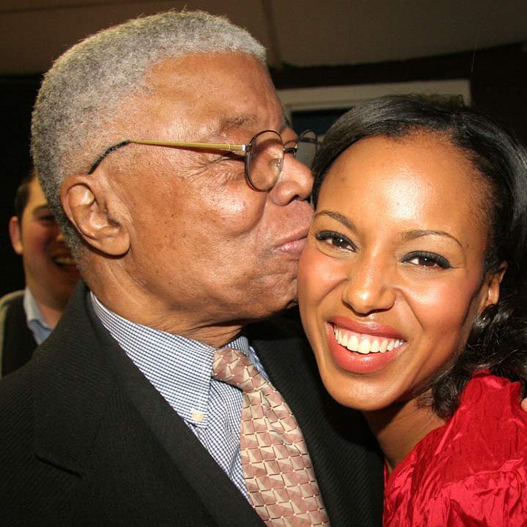 Kerry Washington's dad causes a stir in rare appearance with daughter