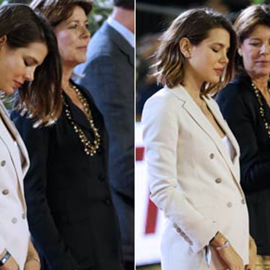 Charlotte Casiraghi's rounded tummy sparks pregnancy rumours