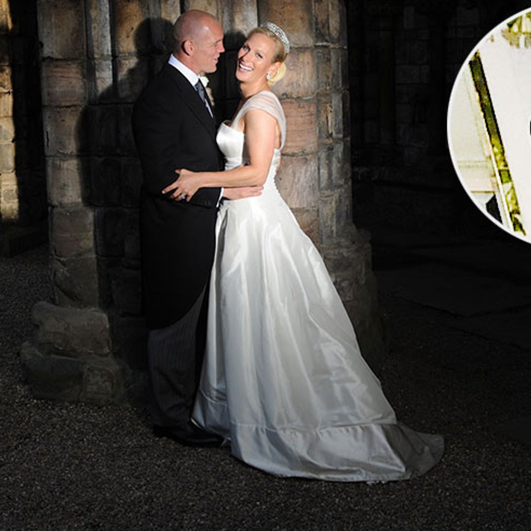 The Queen reveals never-before-seen wedding photo of Zara and Mike Tindall