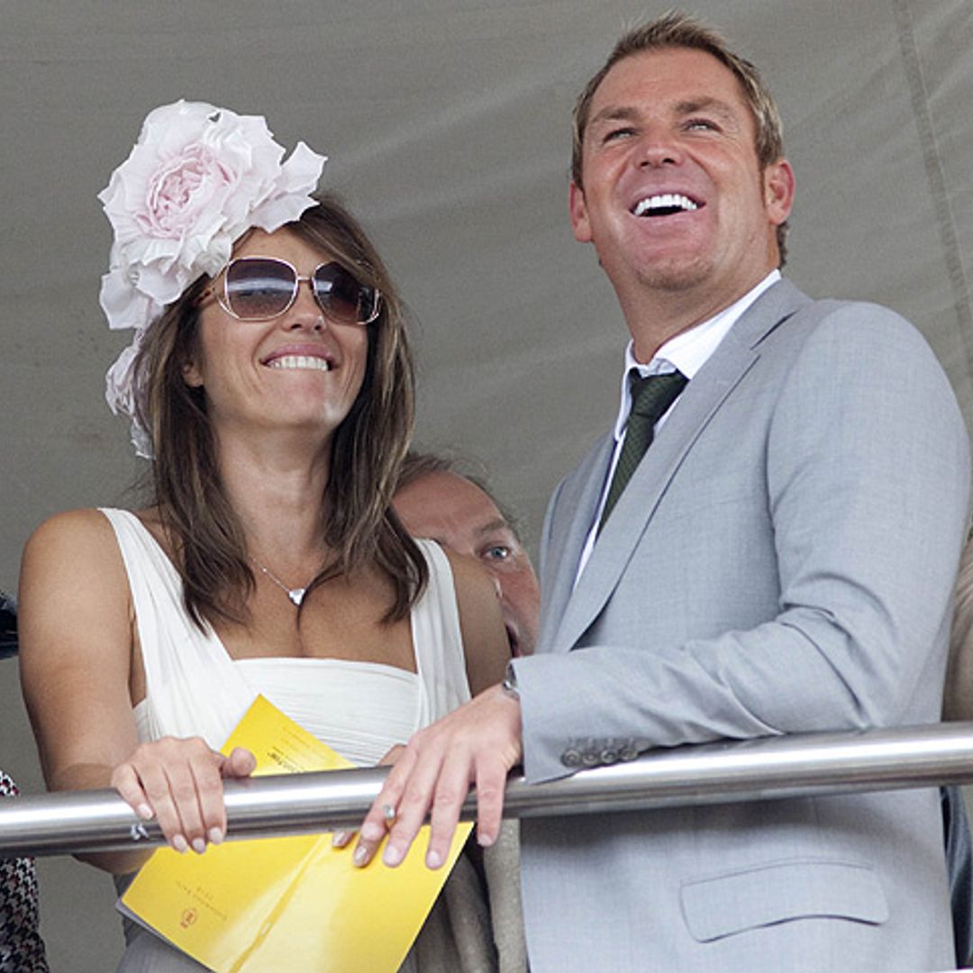 Elizabeth Hurley confirms split from husband Arun as she is linked to cricketer Shane