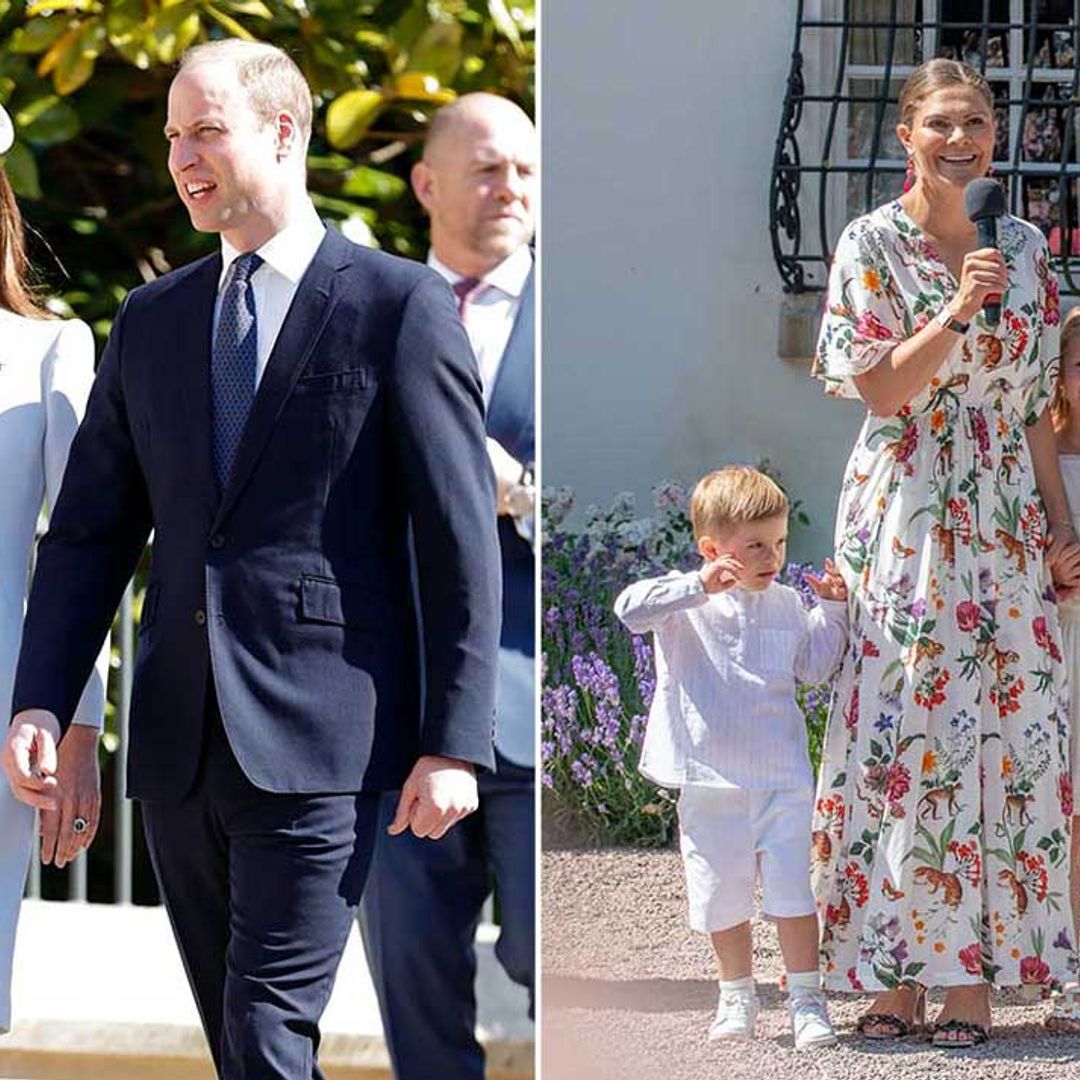 Royals share photos of their Easter weekend in lockdown
