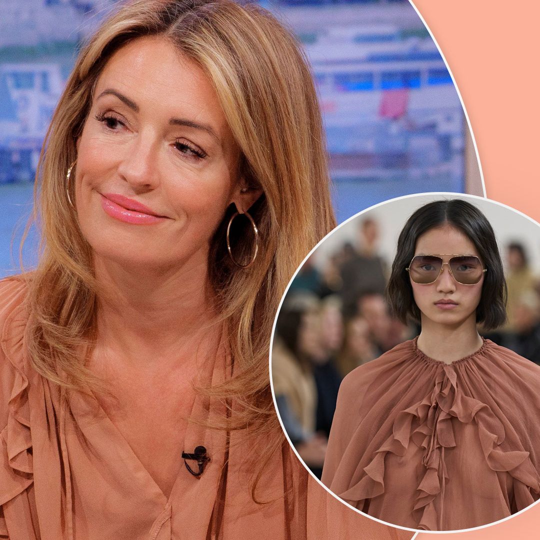 Cat Deeley's pretty high street blouse is giving me major Chloe vibes & it's so flattering