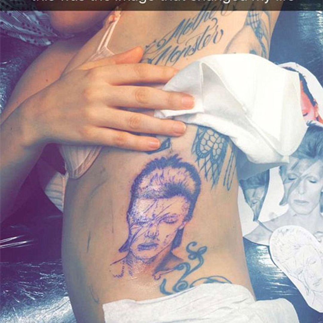 Who is Lady Gaga paying tribute to with her latest tattoo?