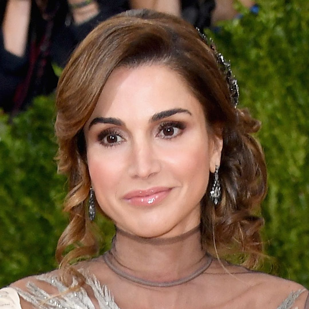 Queen Rania just gave her shimmering Fendi gown a makeover for Jeff Bezos' pre-wedding party