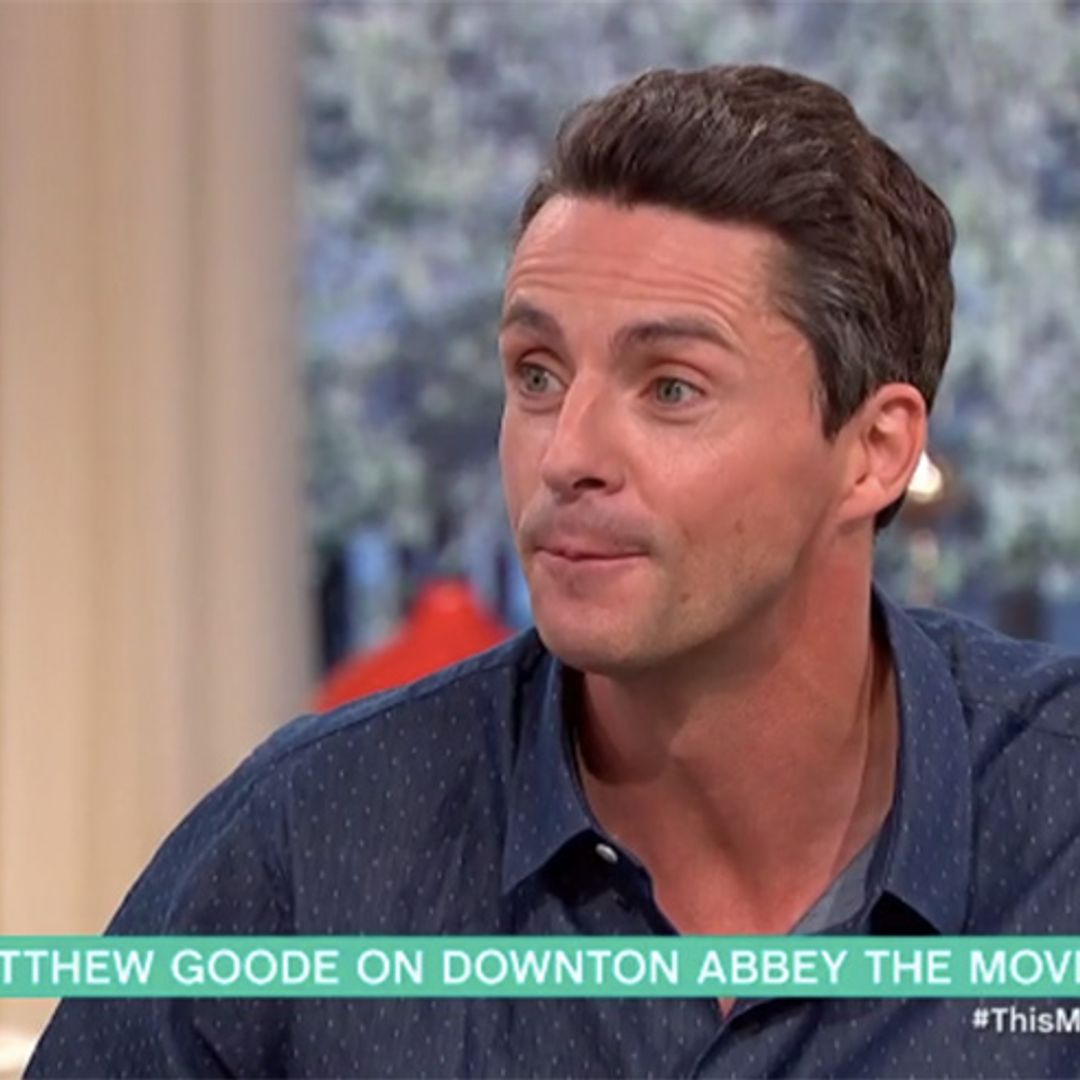 Matthew Goode just dropped a major hint about the Downton Abbey film's storyline