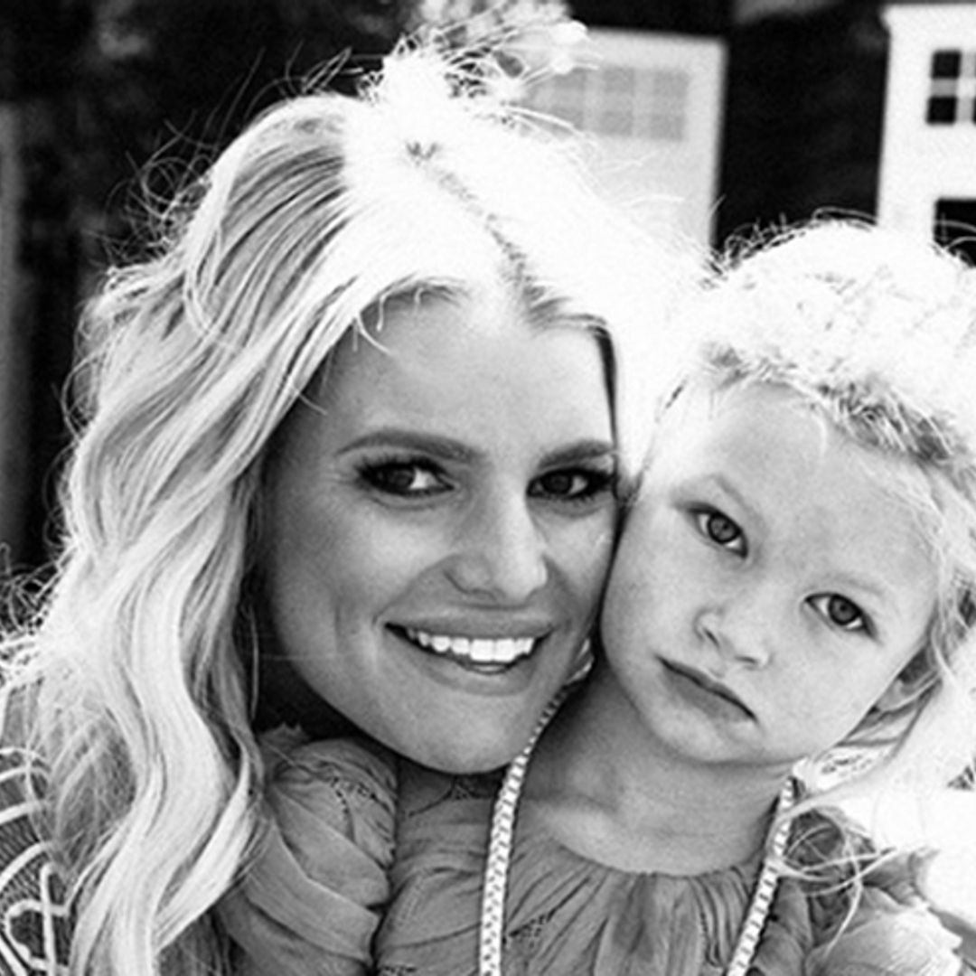 Jessica Simpson and her 5-year-old daughter wore matching dresses and it will make your heart melt