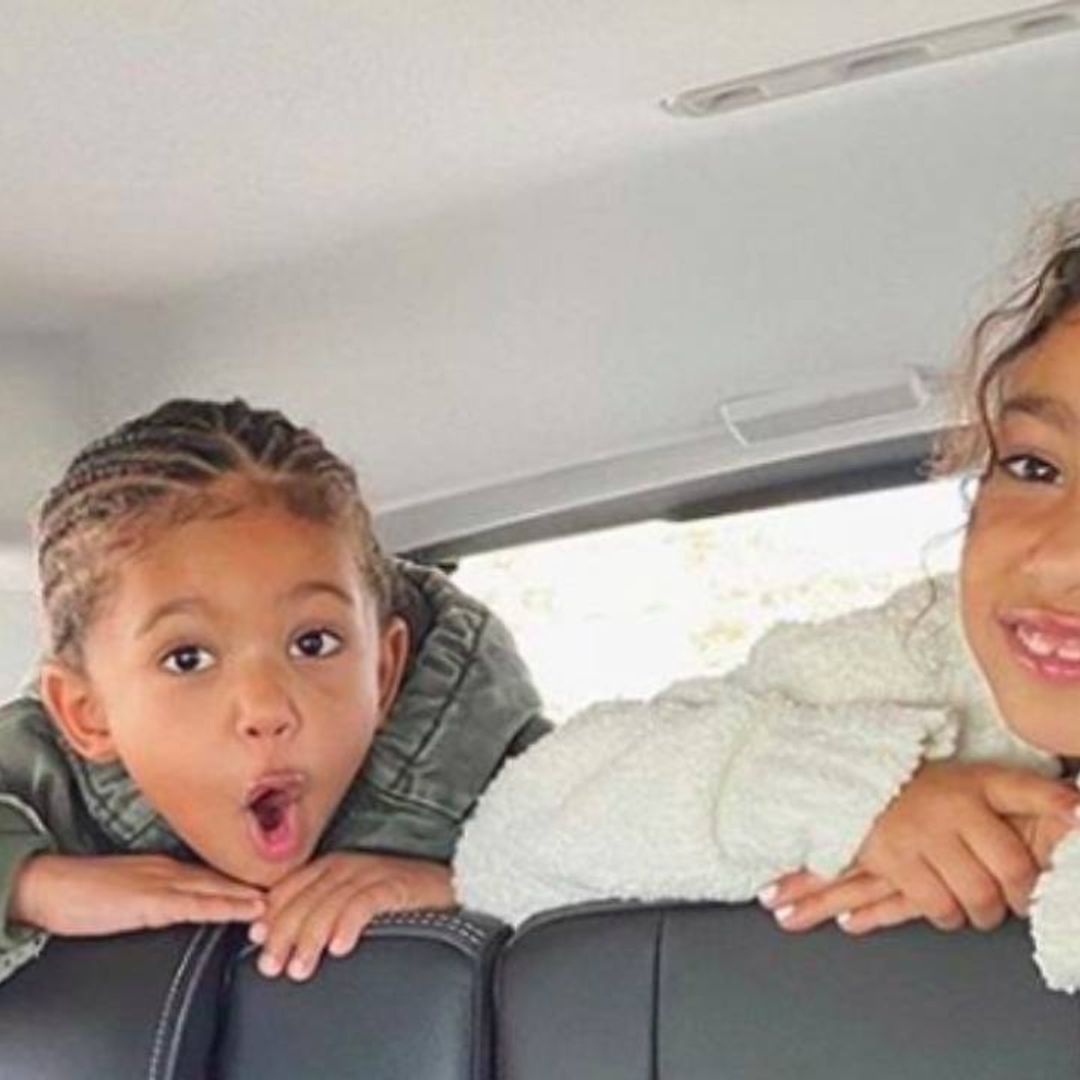 Kim Kardashian shares picture of Saint and North's impressive shoe collection