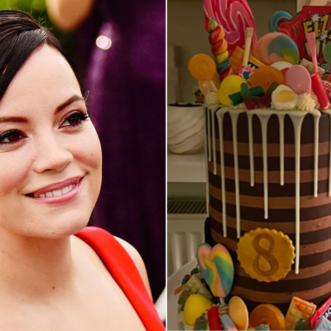 Lily Allen treats daughter Marnie to show-stopping birthday cake – but it collapses