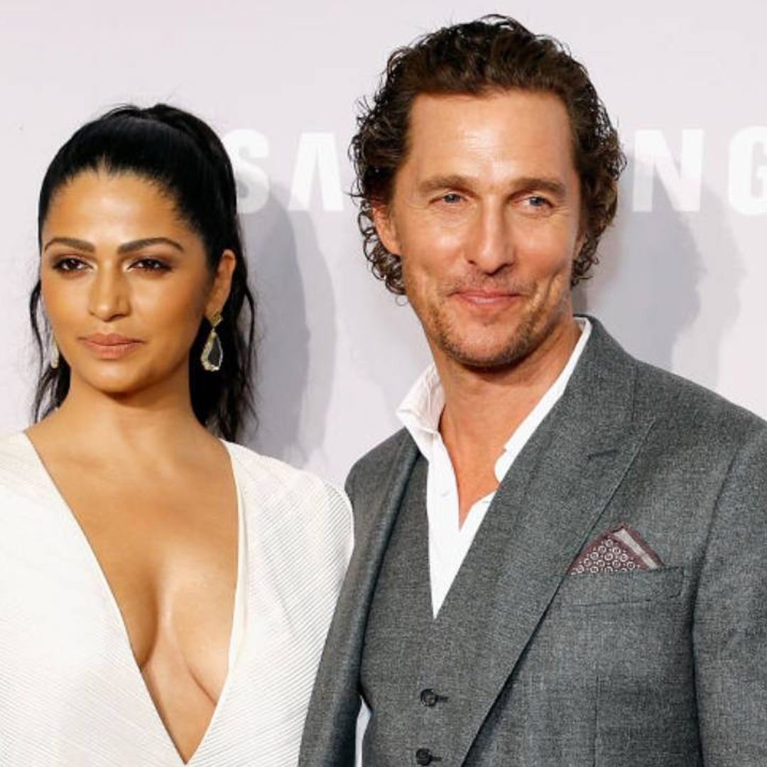 Camila Alvez and Matthew McConaughey heap praise on their talented son as they share family video