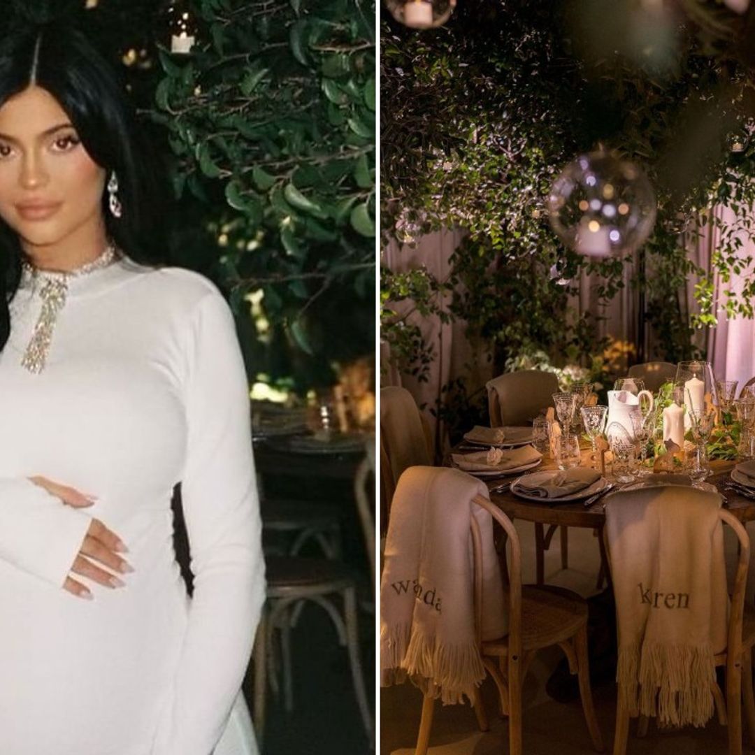 Inside Kylie Jenner's stunning baby shower with personalized blankets and crafts