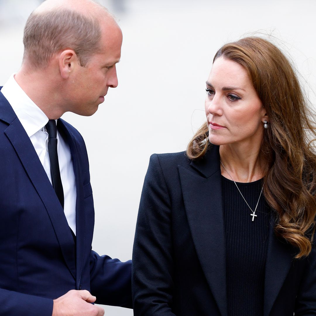 The Prince and Princess of Wales make moving tribute in Windsor