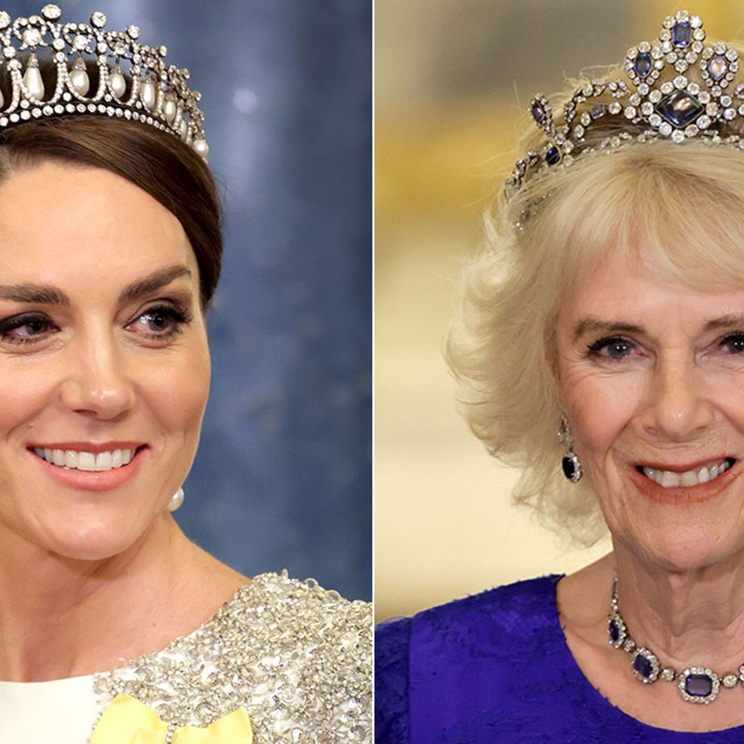 Queen Consort Camilla and Princess Kate wore the same Queen brooch at banquet - find out why