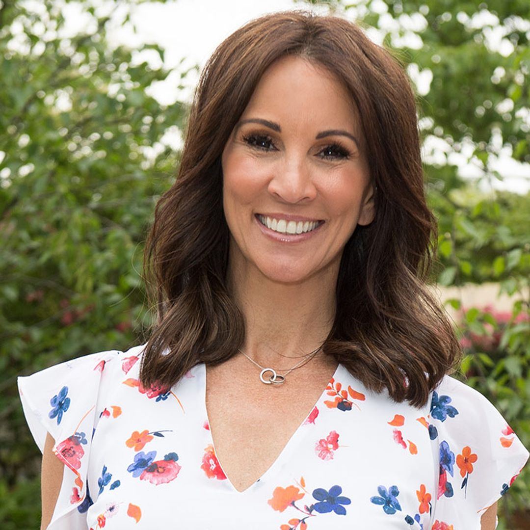Andrea McLean shows off beautiful blossoming garden filled with wisteria