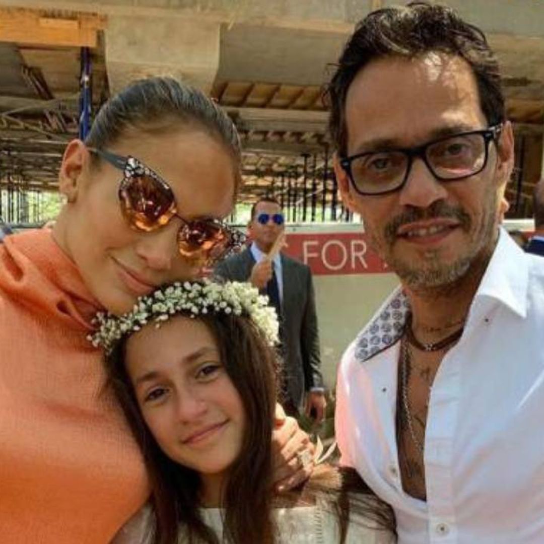 Jennifer Lopez's daughter Emme reveals she's a 'proud aunty' in adorable new photo