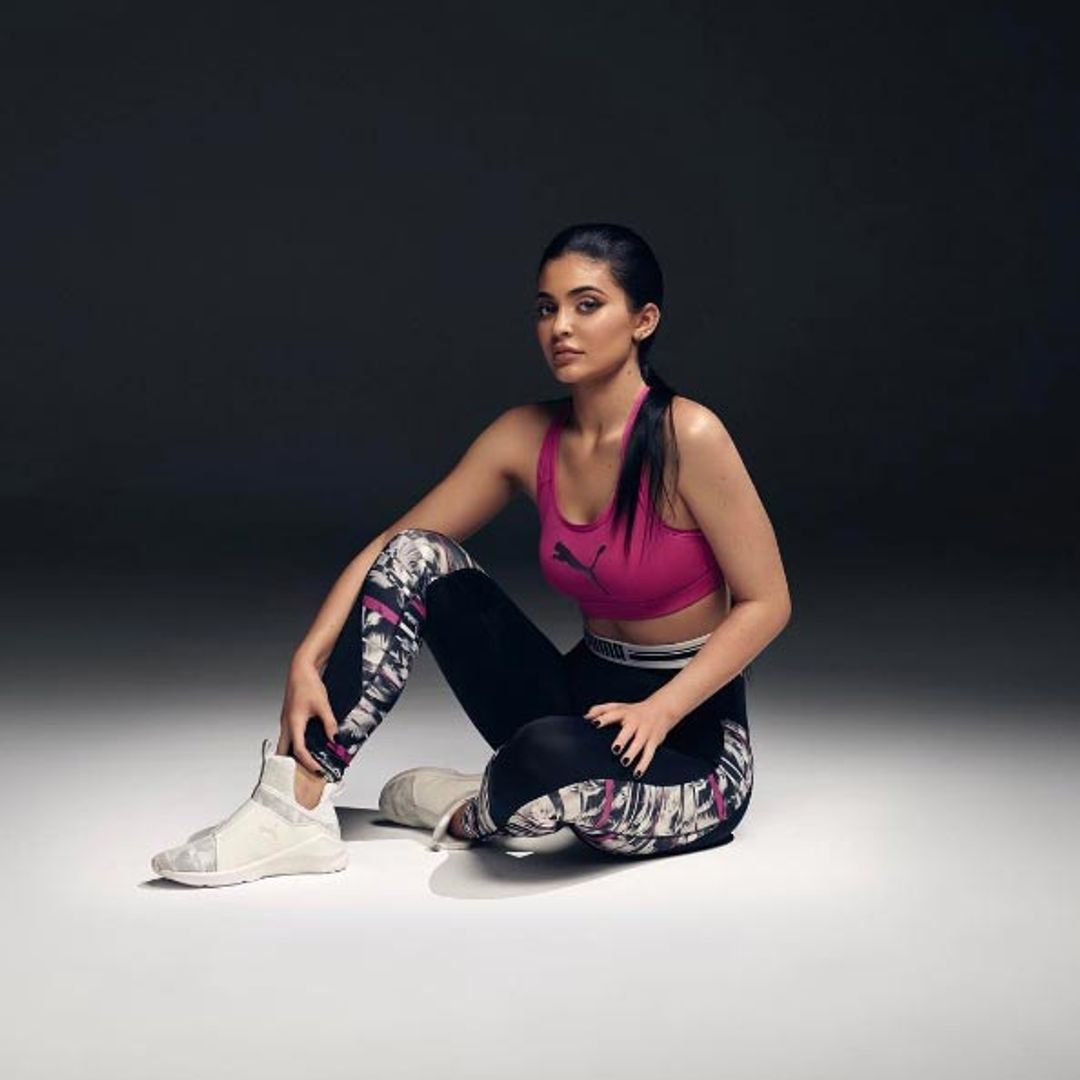 Kylie Jenner shows off her enviable figure in new Puma campaign