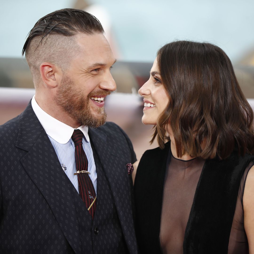 Tom Hardy and wife Charlotte Riley's good news away from cameras