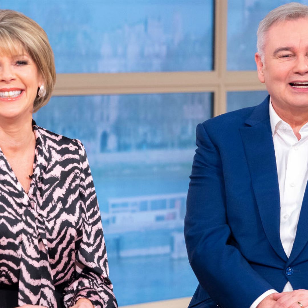 Eamonn Holmes and Ruth Langsford sing in the car with son Jack