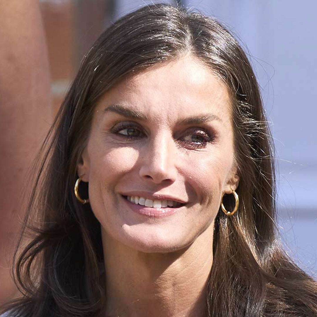 Queen Letizia looks breathtaking in floral dress and espadrilles - and wow