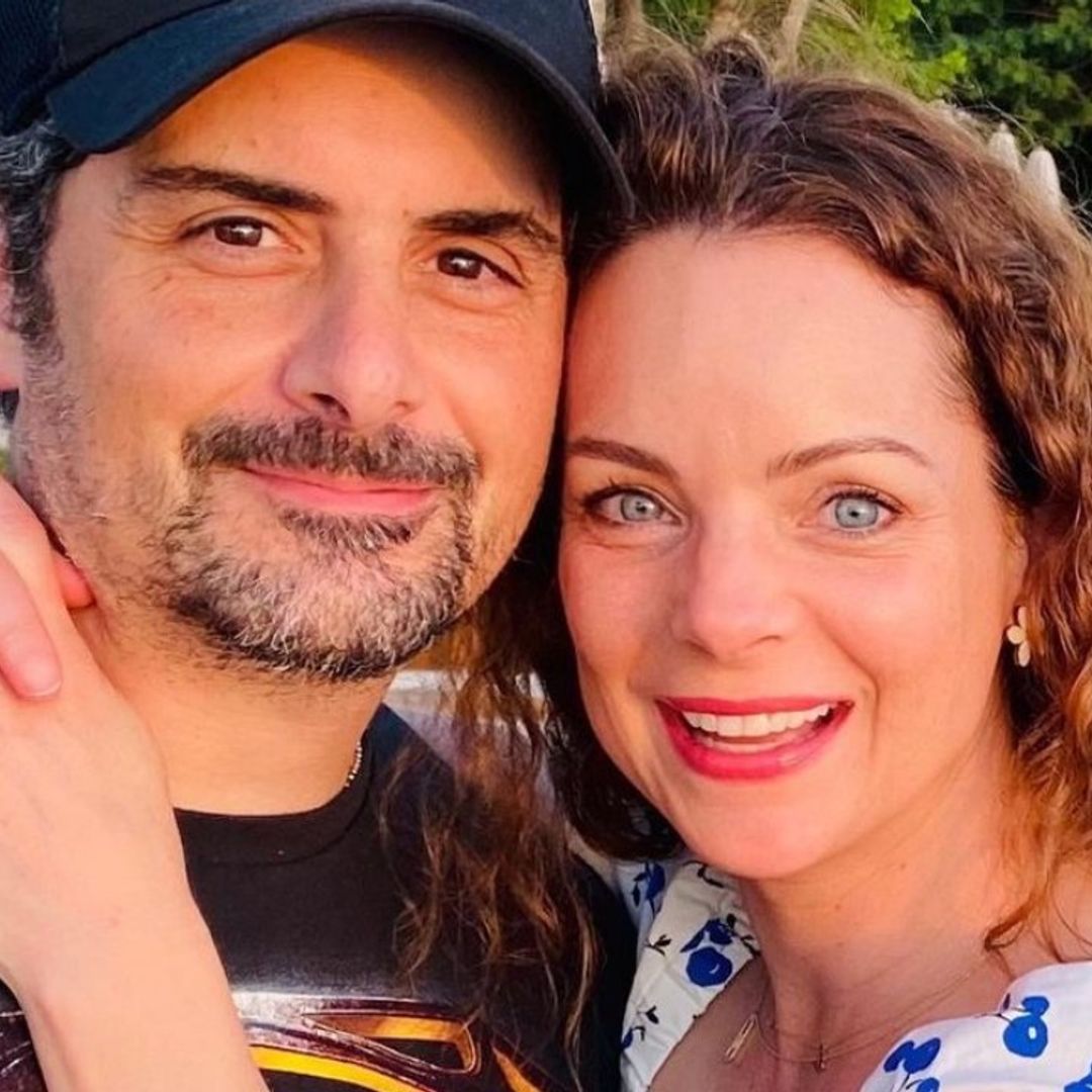 Brad Paisley's wife Kimberley shares hilarious picture of country star as they celebrate special moment