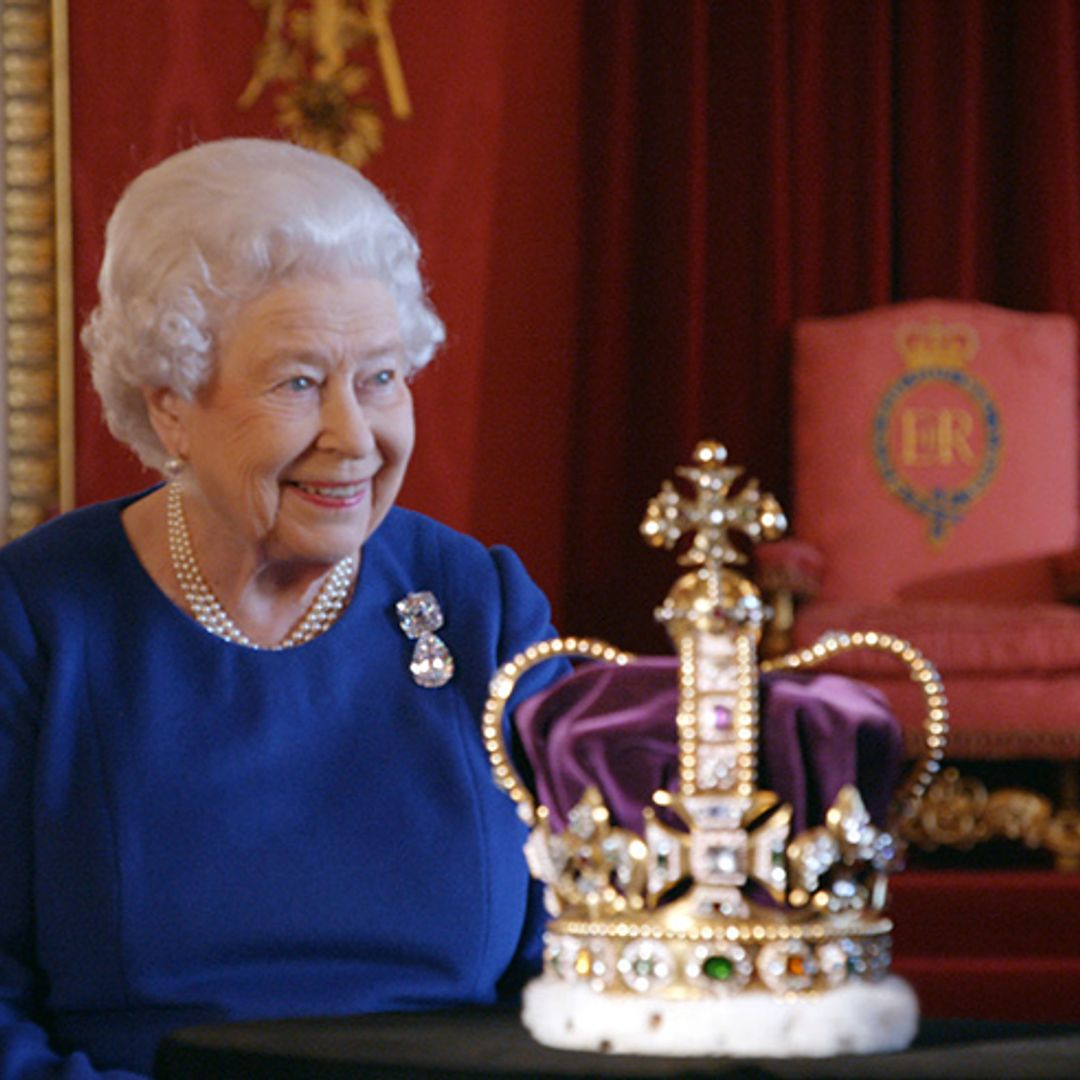 The Queen's jewels were kept safe in a biscuit tin during the war