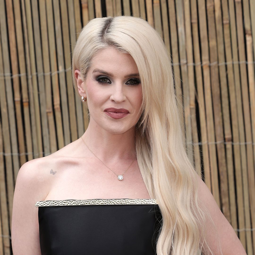 Kelly Osborne turns heads as she teeters in sky-high heels – and you should see her hair