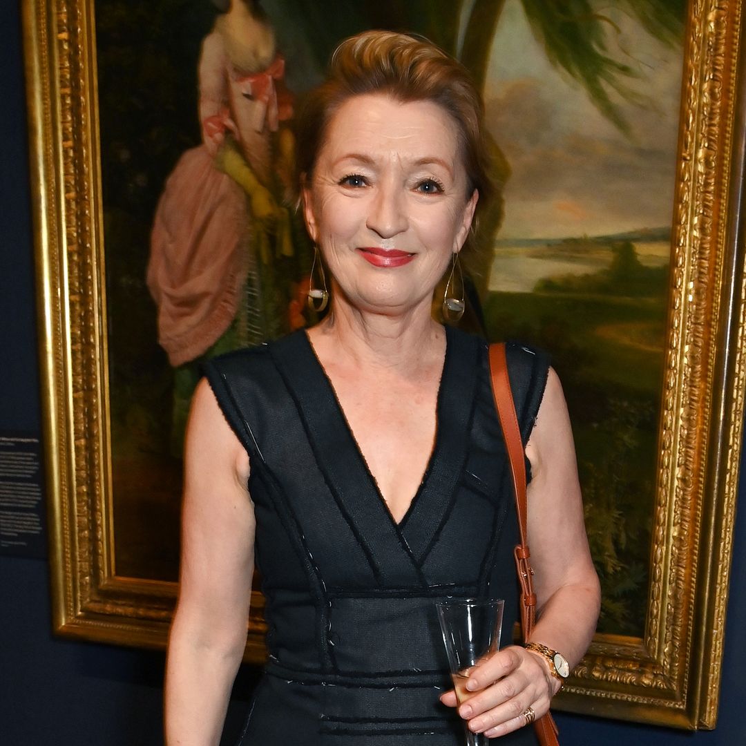 Lesley Manville's never-pictured London house with holiday home at the end of her garden