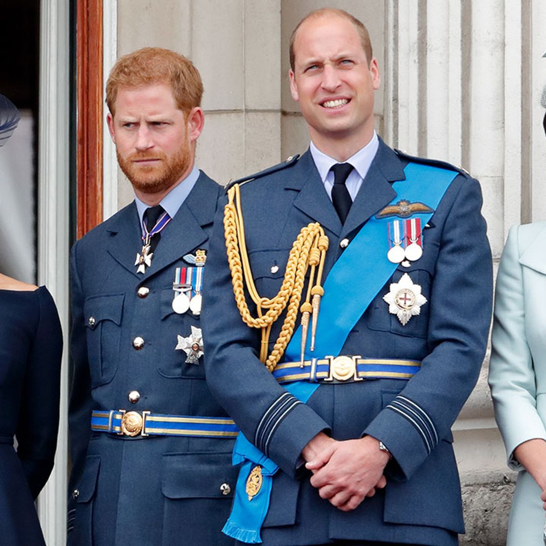 Fab four reunited! Prince William, Kate, Harry and Meghan join forces once more - watch video