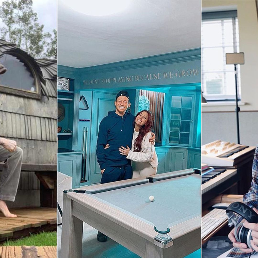 8 epic celebrity man caves where Joe Swash, David Beckham and Eamonn Holmes escape from it all