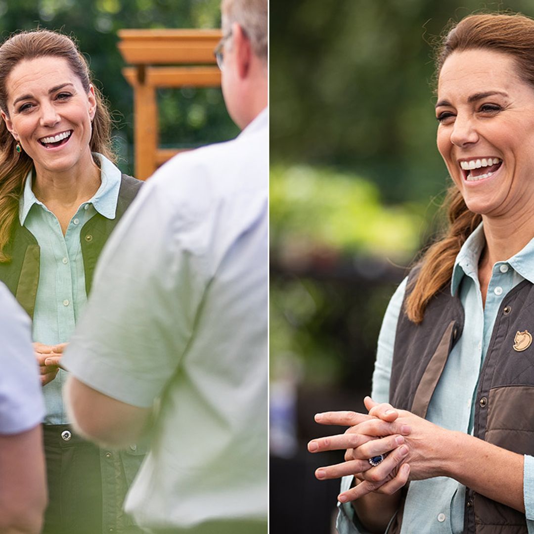 Kate Middleton reveals her children's favourite place to visit on first in-person engagement