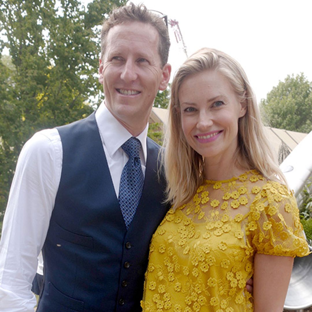 Brendan Cole and wife Zoe show public display of affection at Chelsea Flower Show