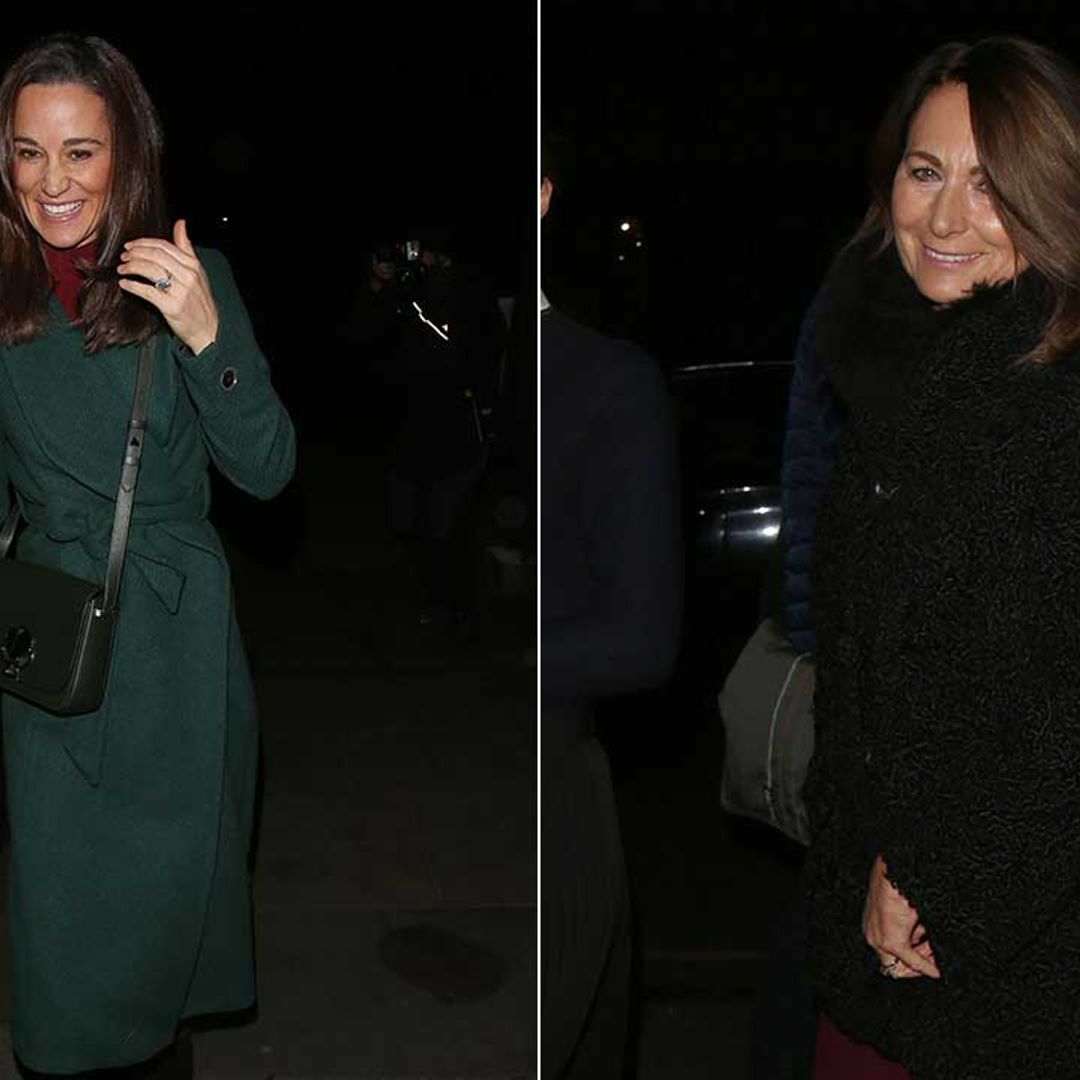 Pippa and Carole Middleton enjoy mother-daughter night out in London
