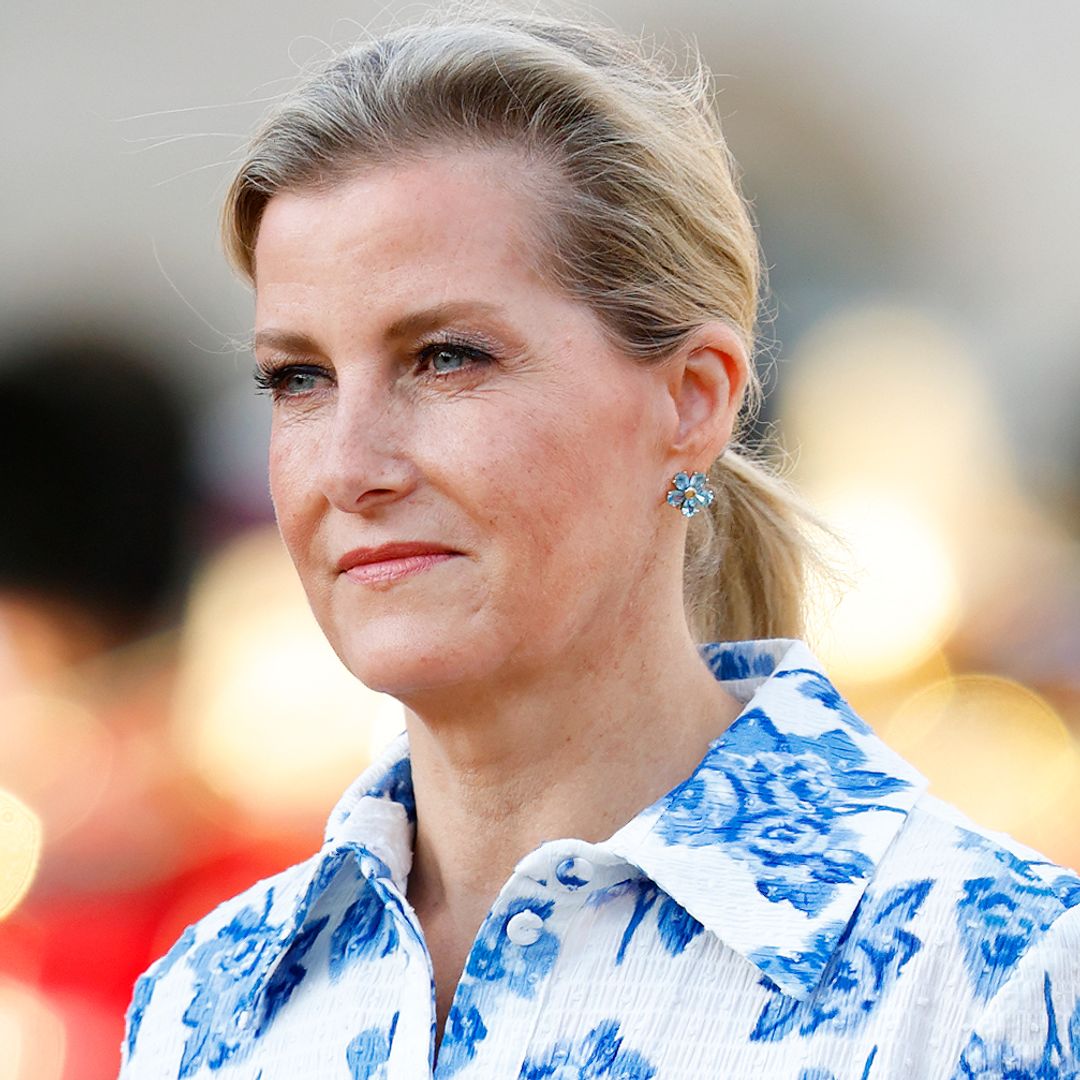 The Duchess of Edinburgh rewears flippy Prada dress