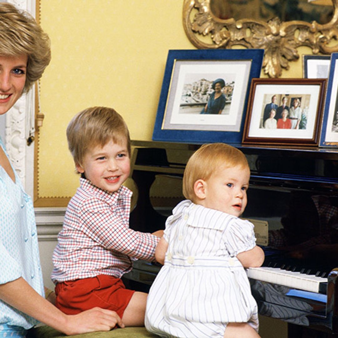 Unseen letters by Princess Diana reveal close bond between her sons – and Prince Harry's naughty streak