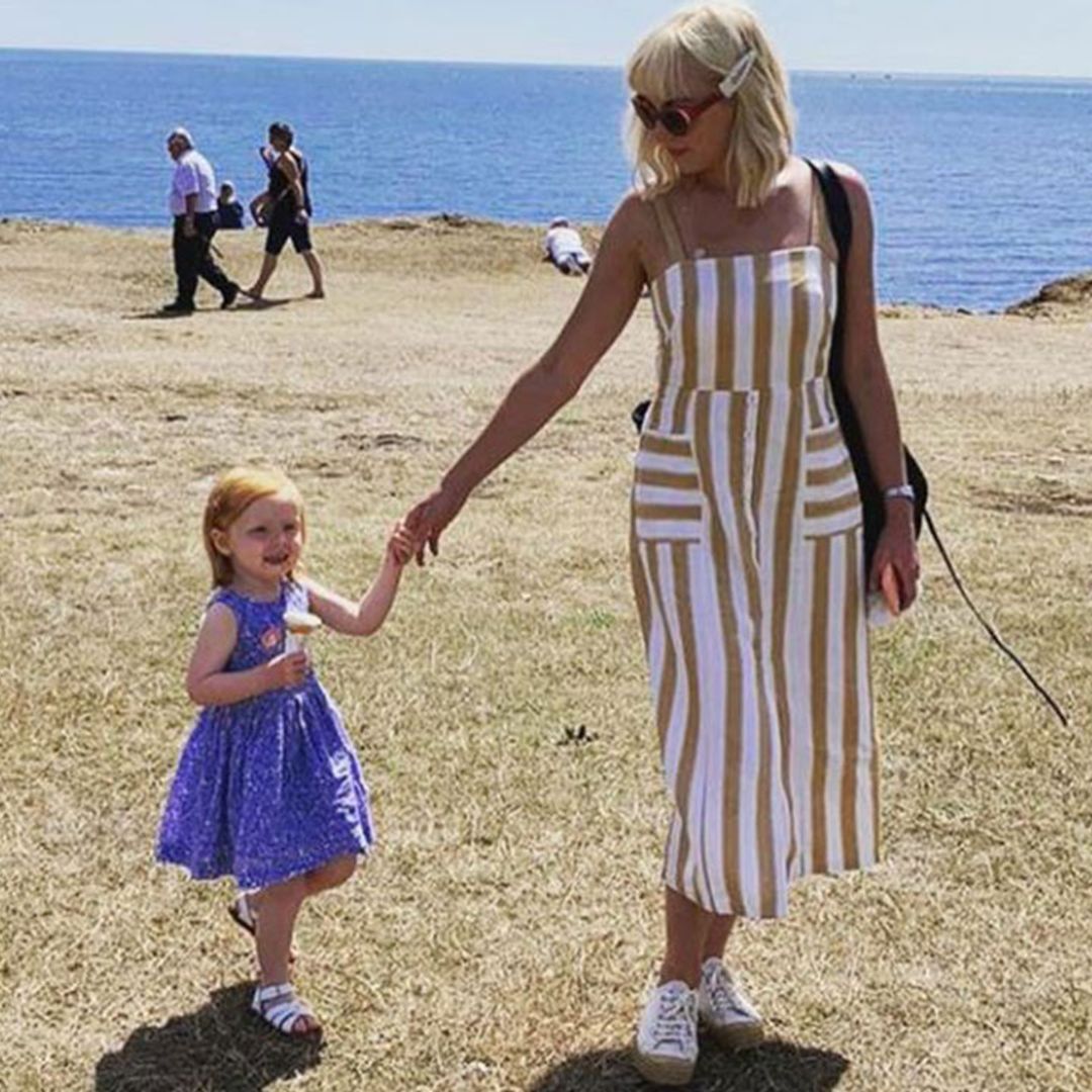 Helen George enjoys cute lunch date with daughter Wren ahead of Call the Midwife filming