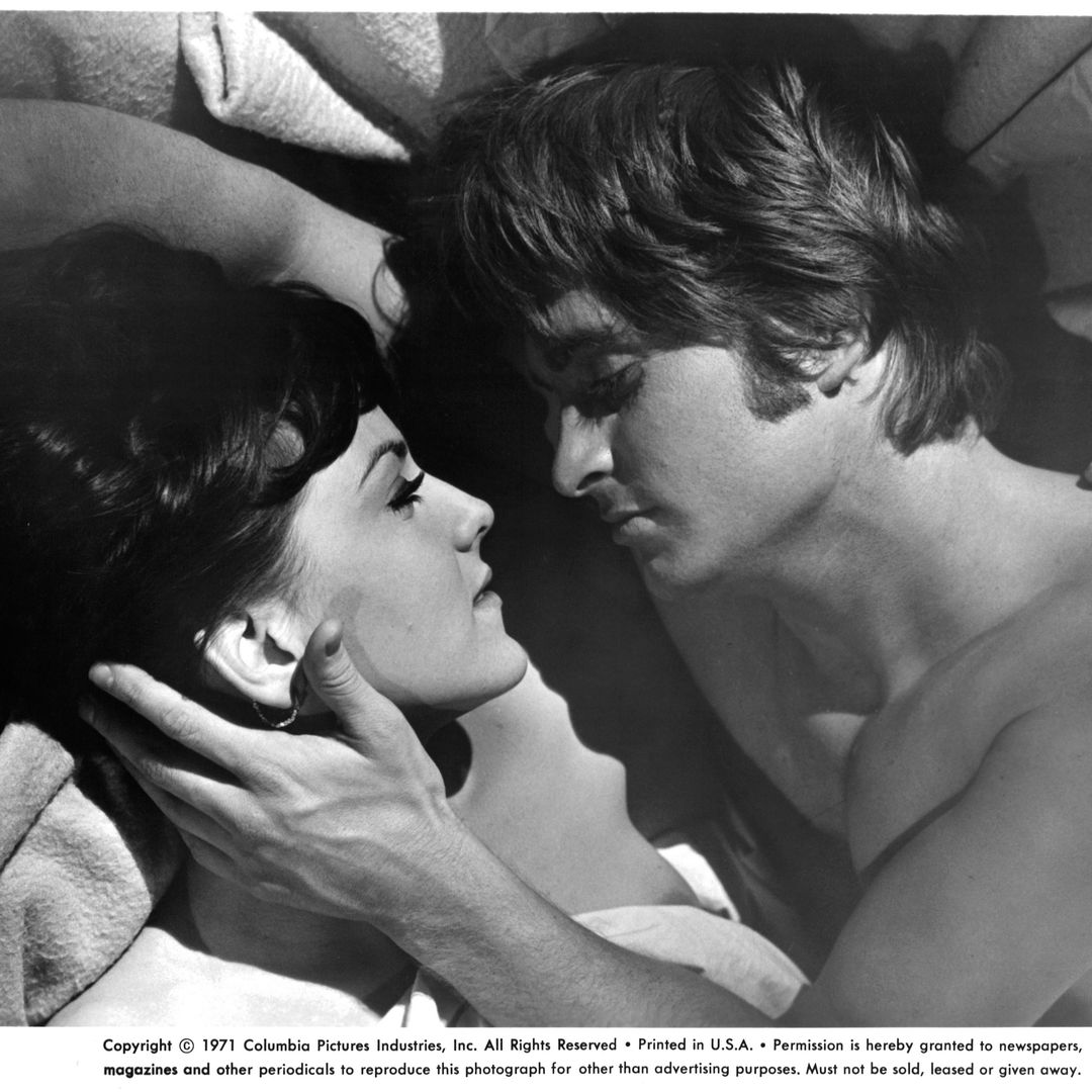 Actress Brenda Vaccaro and actor Michael Douglas in a scene from the movie "Summertree" circa 1971