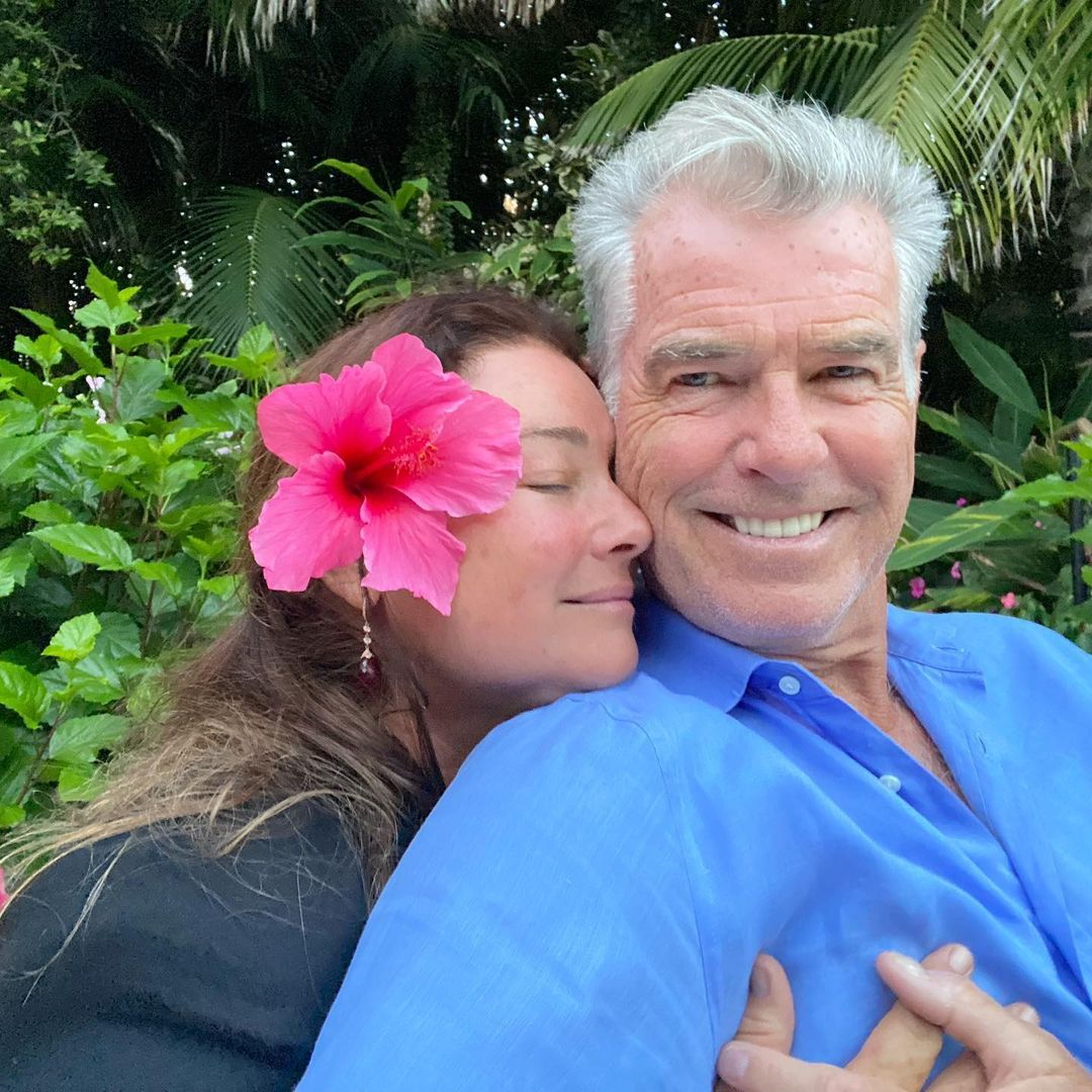 Keely Shaye-Brosnan's swimsuit photos highlights her idyllic beach life with husband Pierce Brosnan