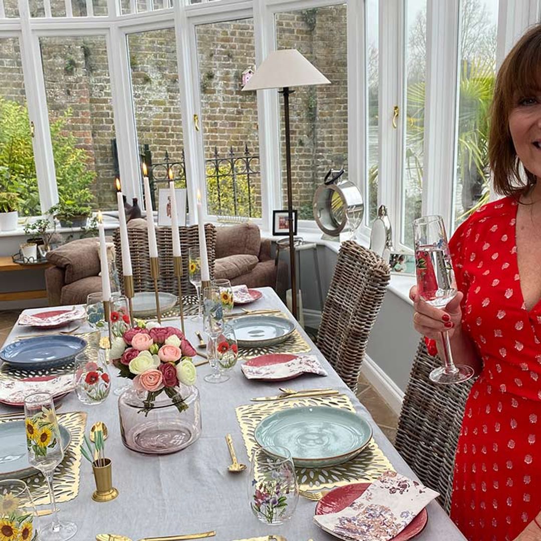 Exclusive: Inside Lorraine Kelly's 60th birthday celebrations at her beautiful home