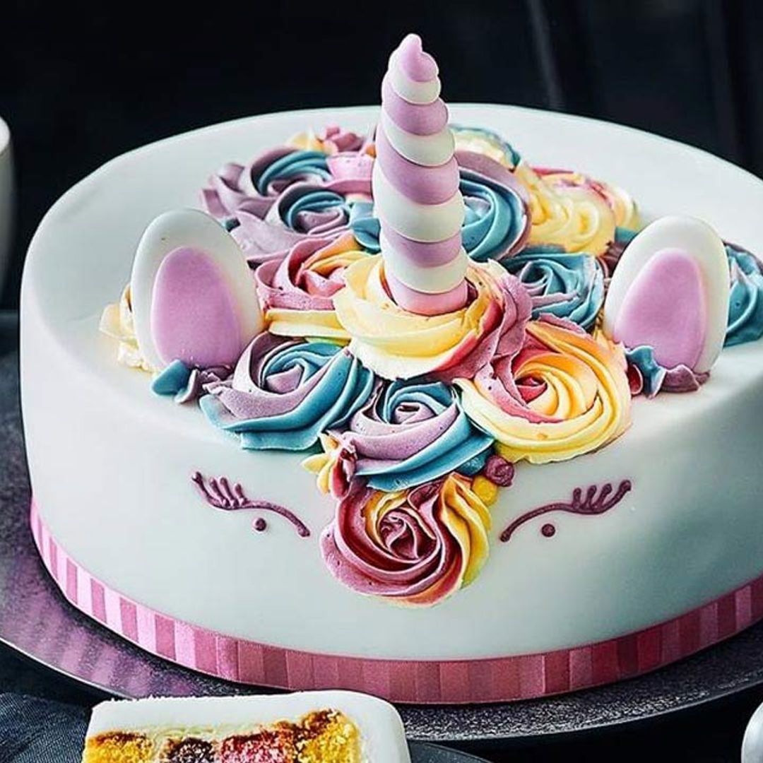 Marks & Spencer has released the CUTEST rainbow unicorn cake - and it serves 24!