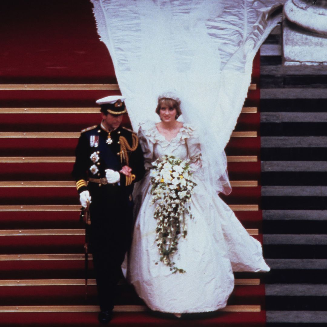 Princess Diana's 'spare' wedding dress that was never pictured unveiled by designer