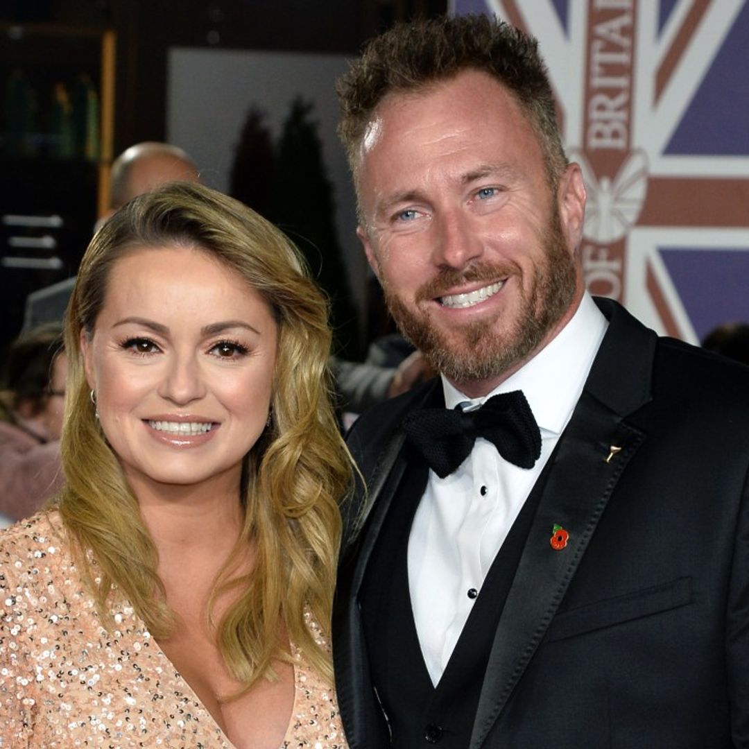 Dancing on Ice star James Jordan goes shopping for baby daughter ahead of her arrival