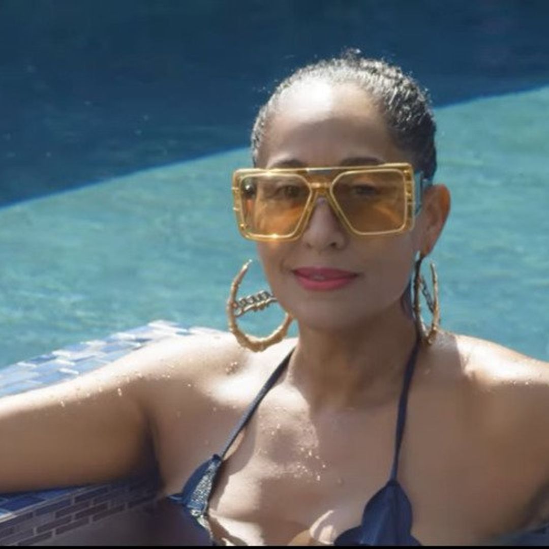 Tracee Ellis Ross looks amazing in bikini as she spends time with family