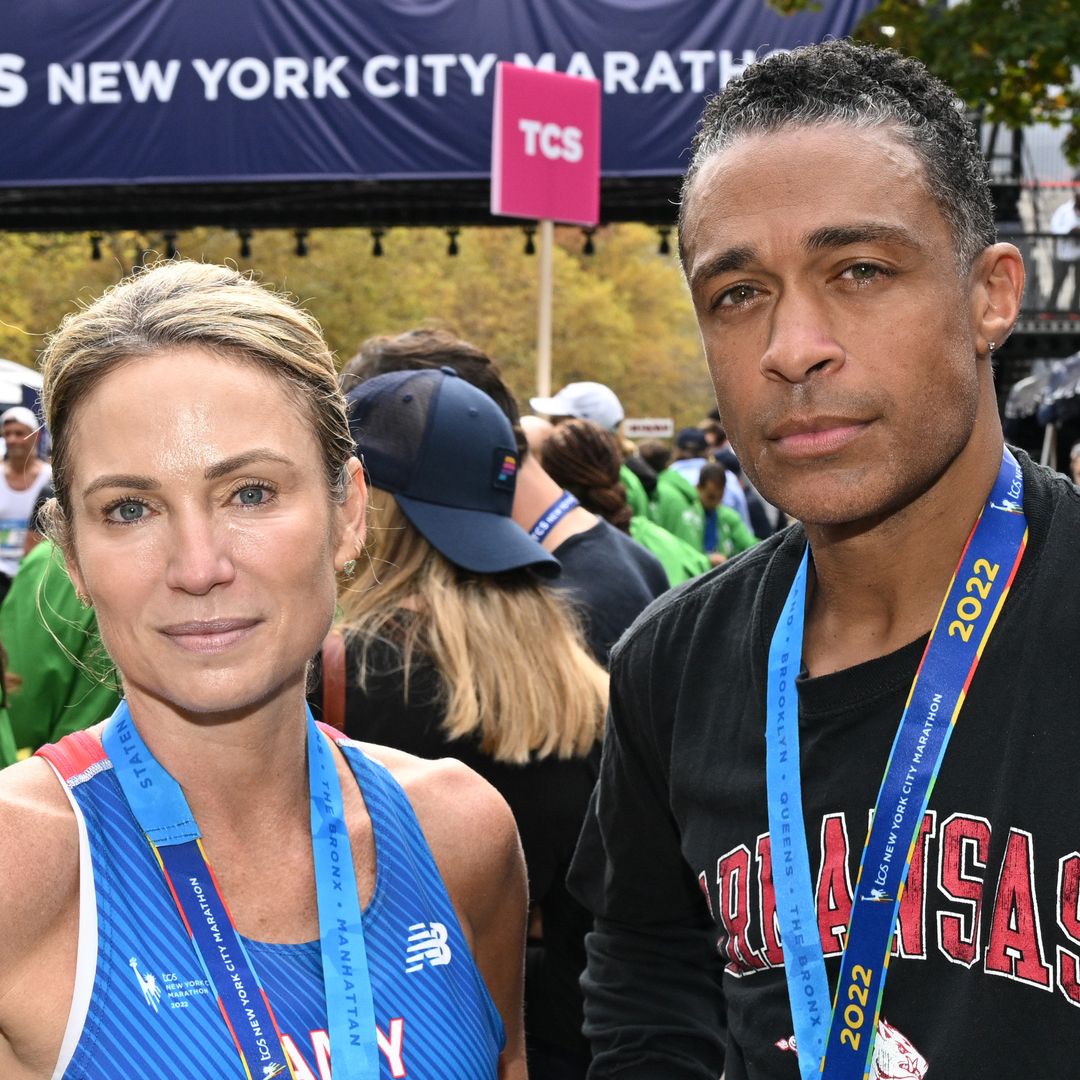 Amy Robach's partner T.J. Holmes shared 'concerned' post this time last year ahead of affair revelation