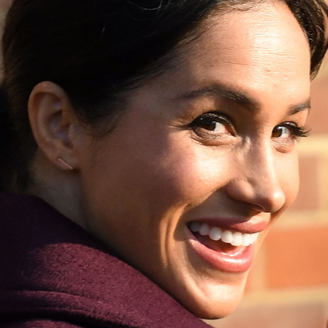 Meghan Markle's crazy powder box bag has a hidden detail you might have missed