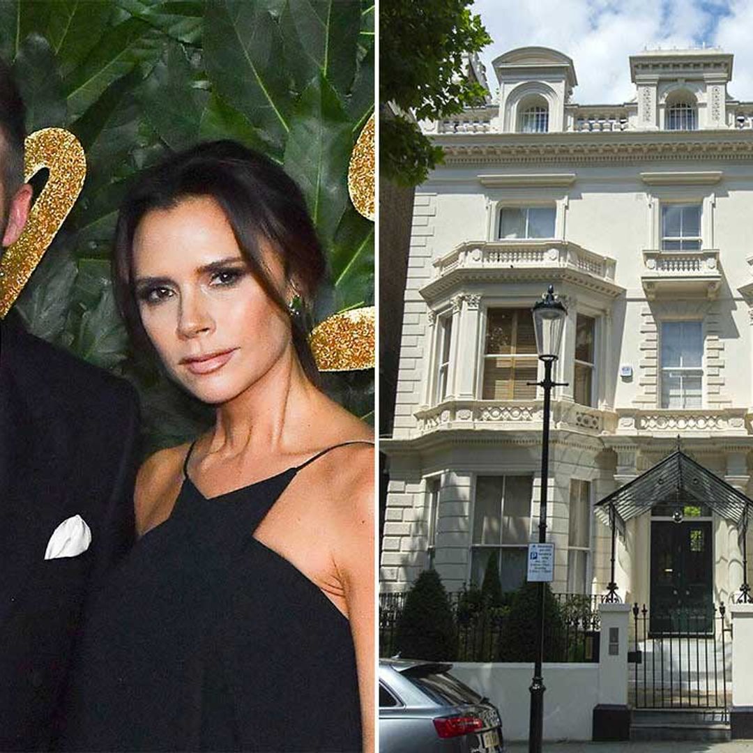 Victoria Beckham reveals heavenly sofa at £31million home with David and children