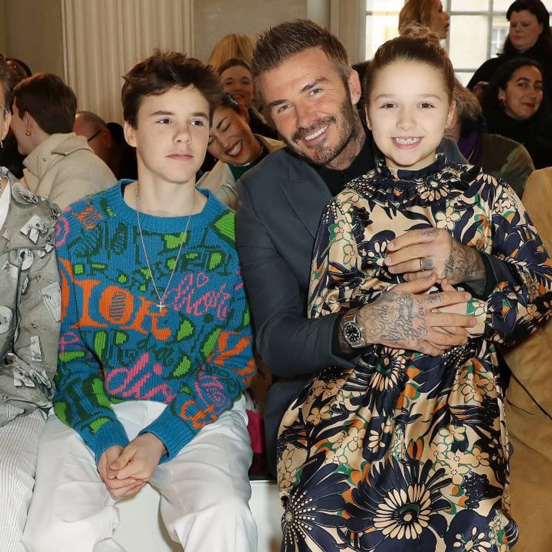 Victoria Beckham's daughter Harper divides fans at her fashion show