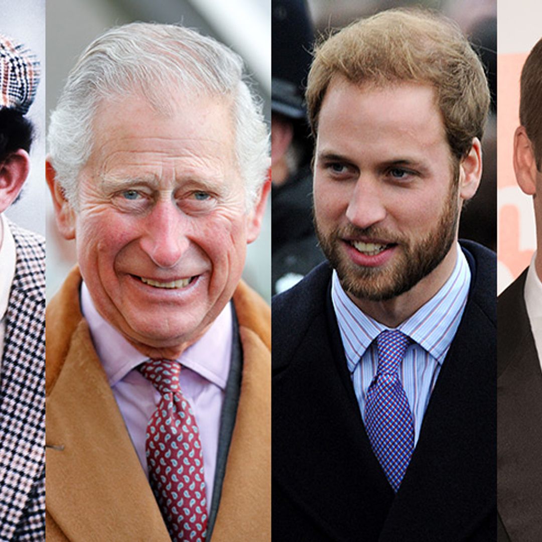 Prince William and other royals who have sported beards and facial hair
