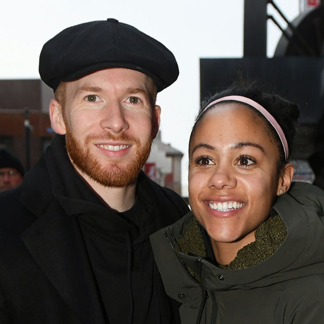 Strictly's Alex Scott and Neil Jones are back together following Christmas break - and fans are loving it!